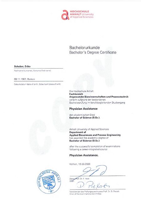 Herzlichen Glückwunsch zum Bachelorabschluss